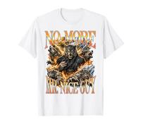 No más señor Buen Chico Hombre Lobo Bootleg Alpha Male Aura Camiseta