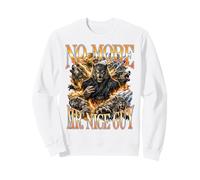 No más señor Buen Chico Hombre Lobo Bootleg Alpha Male Aura Sudadera