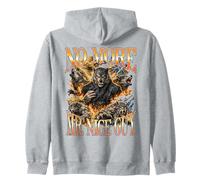 No más señor Buen Chico Hombre Lobo Bootleg Alpha Male Aura Sudadera con Capucha