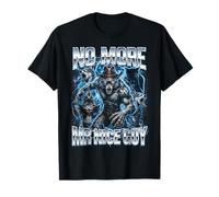 No más señor Buen Chico Vaquero Lobo Camiseta