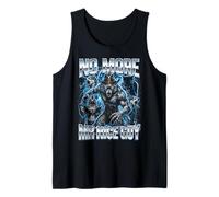 No más señor Buen Chico Vaquero Lobo Camiseta sin Mangas