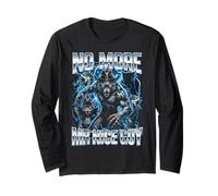 No más señor Buen Chico Vaquero Lobo Manga Larga