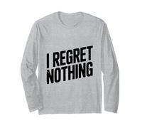 No me arrepiento de Nada audaz declaración para los audaces Manga Larga