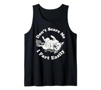 No me asustes, me Tiro Pedos fácilmente Perros Divertidos Camiseta sin Mangas