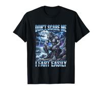 No me asustes, me Tiro un Pedo fácilmente Bootleg Alpha Wolf Meme Camiseta