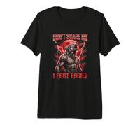 No me asustes, me Tiro un Pedo fácilmente Bootleg Alpha Wolf Meme Camiseta Premium