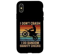 No me Choco, Hago chequeos de Gravedad aleatorios, Divertido Motocross Carcasa para iPhone X/XS