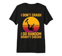 No me Choco, Hago Controles aleatorios de Gravedad en monopatín Camiseta Premium