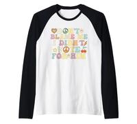 No me culpes no voté por él política demócrata Camiseta Manga Raglan
