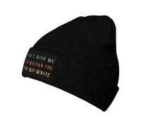 No Me Digas Que Estoy Esperando hasta El Último Minuto. Mujer Hombre Invierno Sombreros Clásico Gorros Beanie Moderno Gorra Holgado para Deporte Esquí Ciclismo