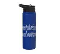 No me distraigo Voy a misiones secundarias Conciencia sobre el TDAH Stainless Steel Insulated Water Bottle