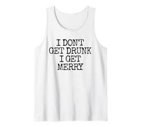 No me emborracho, me divierto Bebiendo Camiseta sin Mangas