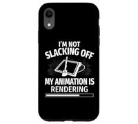 No me Estoy aflojando Dibujo de animación Divertido Carcasa para iPhone XR