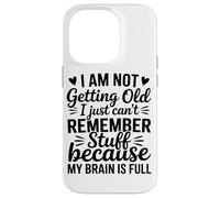 No Me Estoy Haciendo Viejo Solo No Me Acuerdo Humor Gracioso Carcasa para iPhone 14 Pro