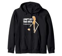 No me Gusta Esta Roca, me está meando Sudadera con Capucha