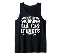 No me Gusta Hacer Ejercicio Porque Duele Divertido Gimnasio Camiseta sin Mangas