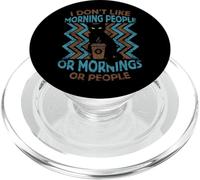 No me Gustan Las Personas de la mañana PopSockets PopGrip para MagSafe