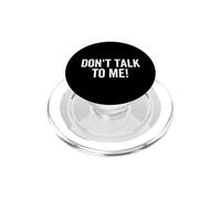 No me hables Divertido Anti Social Introvertido Sarcasmo Humor PopSockets PopGrip para MagSafe