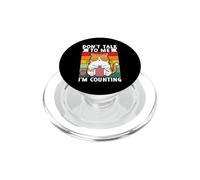 No me hables, Estoy contando Graciosos Gatos tejiendo PopSockets PopGrip para MagSafe