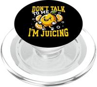 No me hables, Estoy Haciendo Jugo de limón, Fitness, Humor PopSockets PopGrip para MagSafe