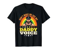 No Me Haces Usar Mi Daddy Voice- Divertido Gay Oso Orgullo Gay Camiseta