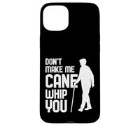 No me Hagas bastón látigo Blanco Día de concienciación Carcasa para iPhone 15 Plus
