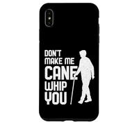 No me Hagas bastón látigo Blanco Día de concienciación Carcasa para iPhone XS MAX