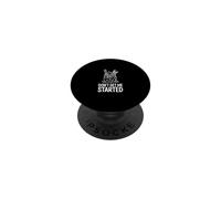 No me Hagas Empezar Juego de Palabras de Masa Madre PopSockets PopGrip Adhesivo