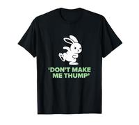 No me Hagas Golpear el Humor del Amante del Conejito Enojado Camiseta
