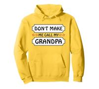 No me hagas llamar a mi abuelo, dicho gracioso de nieto Sudadera con Capucha