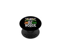 No me Hagas Usar mi Indian Voice Indian PopSockets PopGrip Adhesivo
