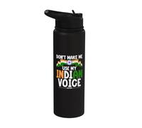 No me hagas usar mi Indian Voice Indian Stainless Steel Insulated Water Bottle