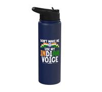 No me hagas usar mi Indian Voice Indian Stainless Steel Insulated Water Bottle