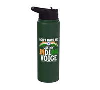 No me hagas usar mi Indian Voice Indian Stainless Steel Insulated Water Bottle