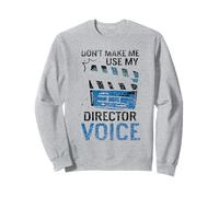 No me Hagas Usar mi Trabajo de Director Director de Voz Sudadera