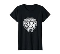 No me Hagas Usar mi Voz Francesa - Orgullo Divertido de Francia Camiseta gráfica económica