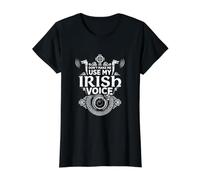 No me Hagas Usar mi Voz Irlandesa - Orgullo Divertido de Irlanda Camiseta gráfica económica