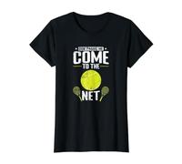No me Hagas Venir a la Red Camiseta gráfica económica, Mujer, Negro, S