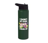 No me hago mayor, subo de nivel Stainless Steel Insulated Water Bottle