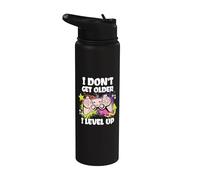 No me hago mayor, subo de nivel Stainless Steel Insulated Water Bottle