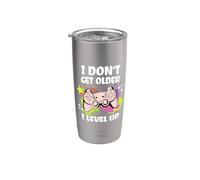 No me hago mayor, subo de nivel Vaso térmico de acero inoxidable de doble pared