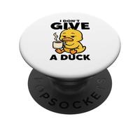 No me Importa a un Amante de los Patos, Divertido Propietario de Patos, Grosero, me encantan los Patos PopSockets PopGrip Adhesivo