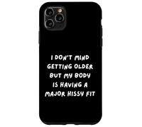 No me Importa envejecer Pero mi Cuerpo está Teniendo un Ajuste tenso Carcasa para iPhone 11 Pro MAX