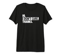 No me Importa Gracias Camiseta Premium