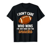 No me Importa quién Gane, Solo Estoy aquí para los bocadillos de fútbol Camiseta