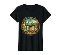 No me Importa un... Humor Divertido de Vacaciones Camiseta gráfica económica, Mujer, Negro, L