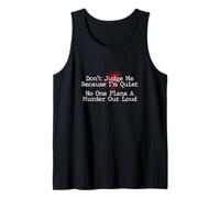 No me juzgues Nadie planea un Asesinato en Voz Alta - Murder Shows Camiseta sin Mangas