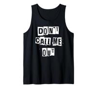 No me llames Camiseta sin Mangas