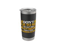 No me mientas No puedes ocultar radiólogos amantes de la tecnología de rayos X Vaso térmico de acero inoxidable de doble pared