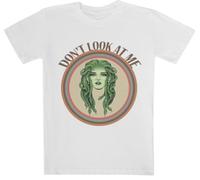 No Me Mires Medusa Blanca De Manga Corta para Niños White Kids tee Short Sleeve T-Shirt